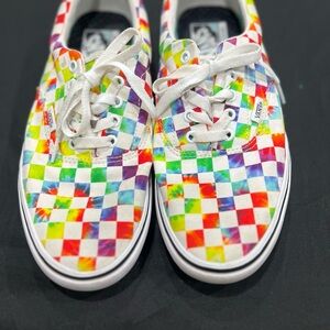 Vans Multicolor Checkered Sneakers